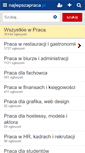 Mobile Screenshot of najlepszapraca.pl